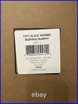 Yeti SLICK HORNS ROPING DUMMY Cooler Kit New In Box Factory Sealed 3009 Limited