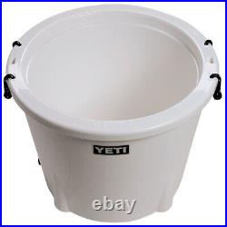 Yeti Tank 45 withBarrel/Tub/Bucket White Beverage/Drink Ice Cooler