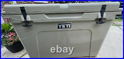 Yeti Tundra 105 Cooler Tan Used Store/event Display- Nothing Ever In Cooler Big