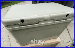 Yeti Tundra 105 Cooler Tan Used Store/event Display- Nothing Ever In Cooler Big