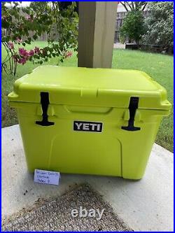 Yeti Tundra 35 Cooler Chartreuse Rare Limited Color