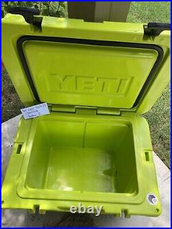 Yeti Tundra 35 Cooler Chartreuse Rare Limited Color