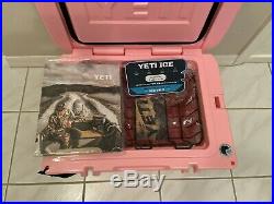 Yeti Tundra 35 Cooler Pink Limited Edition Rare Hard To Find Sold Out