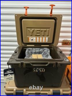 Yeti Tundra 35 Cooler, Wetlands Brown Limited Edition RARE New With Tags