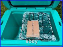 Yeti Tundra 35 Hard Cooler Aquifier Blue Green Rare Discontinued