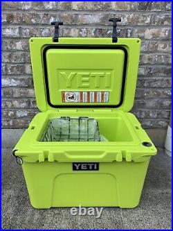 Yeti Tundra 35 Hard Cooler Chartreuse RARE Excellent Condition SEE PICS