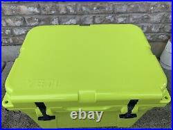 Yeti Tundra 35 Hard Cooler Chartreuse RARE Excellent Condition SEE PICS