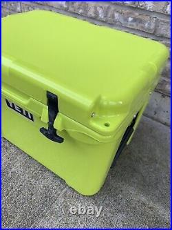 Yeti Tundra 35 Hard Cooler Chartreuse RARE Excellent Condition SEE PICS