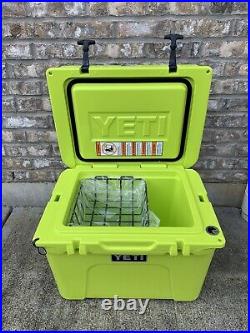 Yeti Tundra 35 Hard Cooler Chartreuse RARE Excellent Condition SEE PICS