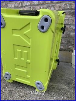 Yeti Tundra 35 Hard Cooler Chartreuse RARE Excellent Condition SEE PICS