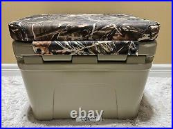 Yeti Tundra 35 Hard Cooler? Custom Desert Tan+camo Max 4+burnt Orange Latch Kit