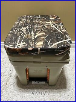 Yeti Tundra 35 Hard Cooler? Custom Desert Tan+camo Max 4+burnt Orange Latch Kit