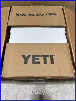 Yeti Tundra 35 Hard Cooler Custom White+dry Goods Basket+? Red& Blue Latch Kit