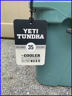 Yeti Tundra 35 Hard Cooler River Green New In Box Discontinued Rare