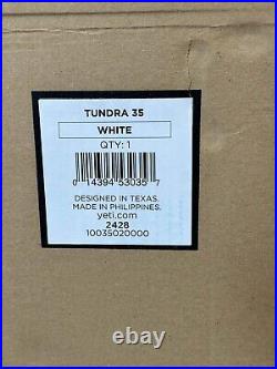 Yeti Tundra 35 Hard Cooler in White (NEW in Box)