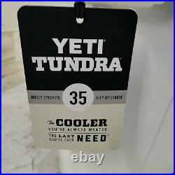 Yeti Tundra 35 Portable Cooler Polyurethane Foam Insulation 35 Quarts White