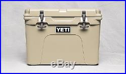 Yeti Tundra 35 Quart Tan Hard-Side Cooler Ice Chest YT35T AUCTION