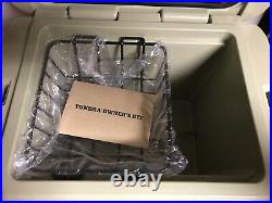 Yeti Tundra 35 Tan Hard Cooler (uncludes Dry Goods Basket)