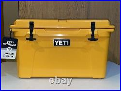 Yeti Tundra 45 Alpine Yellow Cooler Read