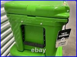 Yeti Tundra 45 Canopy GREEN Cooler -HULK! Awesome New With Tag -LIME LAST 1