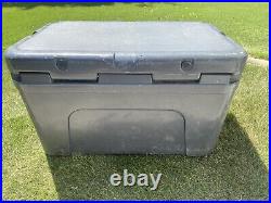 Yeti Tundra 45 Charcoal Gray cooler Used with scratches