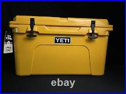 Yeti Tundra 45 Cooler 8.7 Gal 28 Can Capacity Alpine Yellow New Open Box