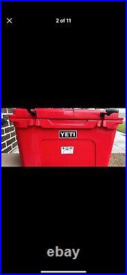 Yeti Tundra 45 Cooler Red