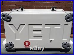 Yeti Tundra 45 Cooler- White with SeaDek included! Brand New