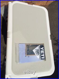 Yeti Tundra 45 Cooler- White with SeaDek included! Brand New