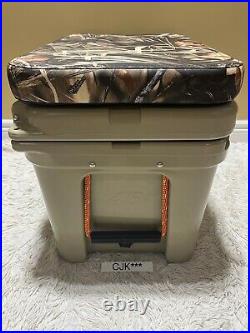 Yeti Tundra 45 Hard Cooler? Custom Desert Tan+camo Max 4+burnt Orange Latch Kit