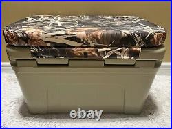 Yeti Tundra 45 Hard Cooler? Custom Desert Tan+camo Max 4+burnt Orange Latch Kit