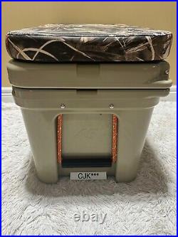 Yeti Tundra 45 Hard Cooler? Custom Desert Tan+camo Max 4+burnt Orange Latch Kit