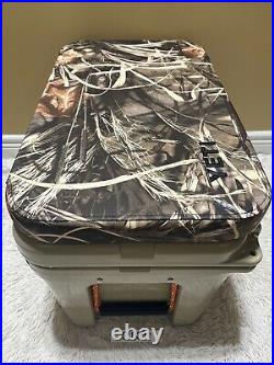 Yeti Tundra 45 Hard Cooler? Custom Desert Tan+camo Max 4+burnt Orange Latch Kit