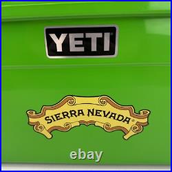 Yeti Tundra 45 Hard Cooler Lime Canopy Green Brand New Sierra Nevada Logo OOP