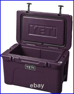 YETI TUNDRA 45 LIMITED EDITION NORDIC PURPLE HARD COOLER; NEW IN BOX!  888830204085