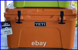 Yeti Tundra 45 Quart Cooler King Crab Orange SOLD OUT Hard To Find! Awesome