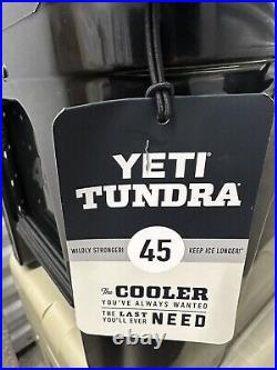 Yeti Tundra 45 RARE BLACK Cooler Awesome SOLD OUT! New With Tags LIMITED ED