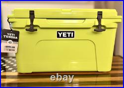 Yeti Tundra 45 hard Cooler Chartreuse Green Brand New Yeti Tundra 45 hard Cooler Chartreuse Green Brand New
