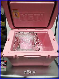 Yeti Tundra 50 Cooler PINK LIMITED EDITION BRAND NEW! Includes pink Yeti hat
