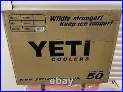 Yeti Tundra 50 Pink Cooler New In Sealed Box Limited Edition Rare 2017 Nos Last1