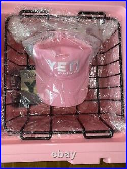 Yeti Tundra 50 Quart Cooler Pink, Pink Hat is included + PINK YETI HANDLES