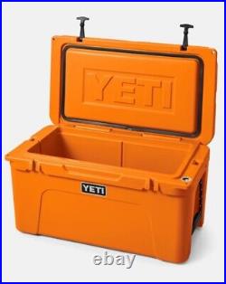 Yeti Tundra 65 Hard Camp Cooler King Crab Orange Limited Edition Durable