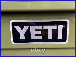 Yeti Tundra 65 Hard Cooler 77 Cans Highlands Olive New Please Read