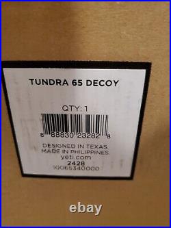 Yeti Tundra 65 Hard Cooler Box Decoy limited edition