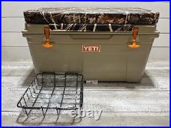 Yeti Tundra 65 Hard Cooler? Custom-desert Tan+camo Max 4+burnt Orange Latch Kit