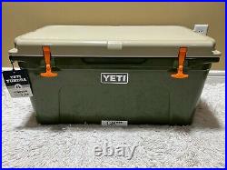 Yeti Tundra 65 Hard Cooler? Custom-high Country Tribute-olive/tan/blaze