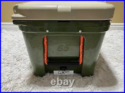 Yeti Tundra 65 Hard Cooler? Custom-high Country Tribute-olive/tan/blaze