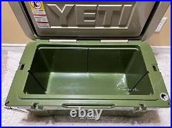 Yeti Tundra 65 Hard Cooler? Custom-high Country Tribute-olive/tan/blaze