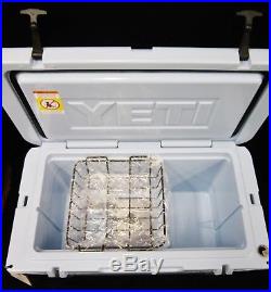 Yeti Tundra 65 Hard Cooler withDry Goods Basket Baby Blue New No Box