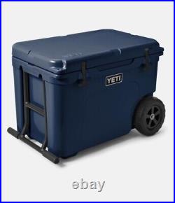Yeti Tundra Haul Cooler With Wheels and Pull Handle Navy
